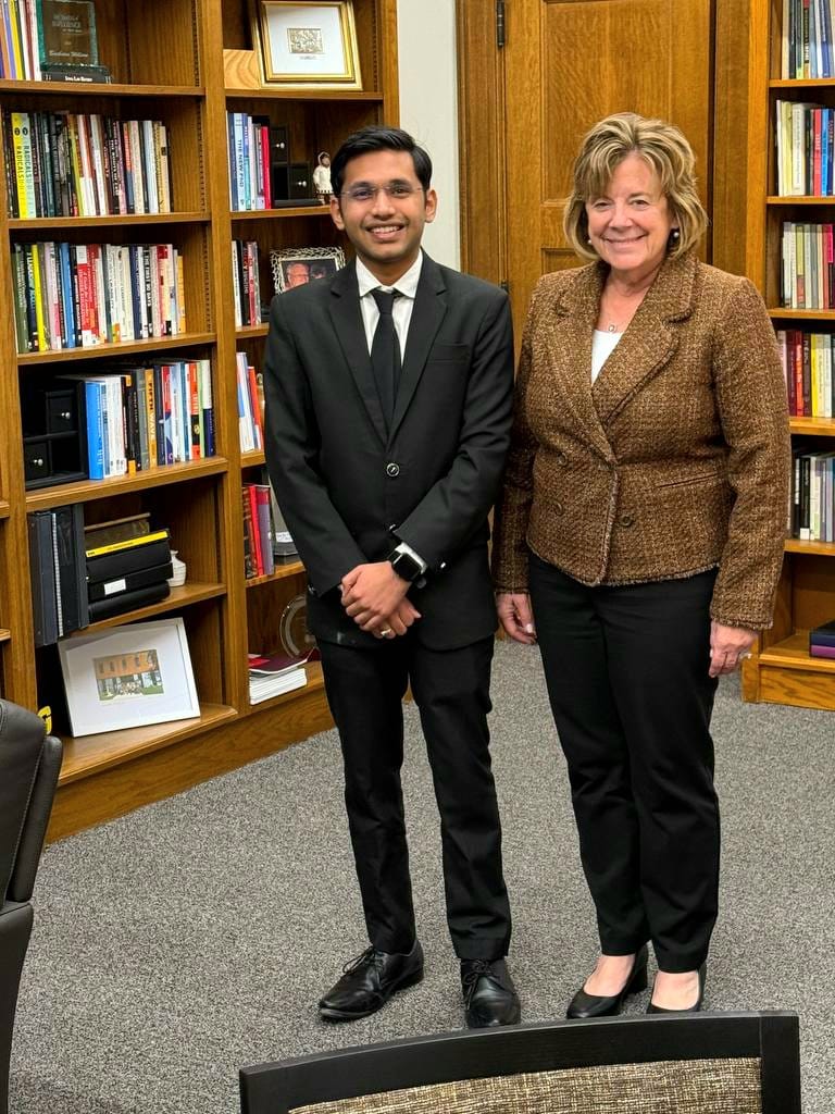 Meeting with President Barbara Wilson